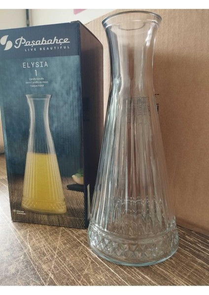 Elysia Karaf Limonata Şişesi Vazo Şişe Sürahi 940 cc Kapaksız fiyatları