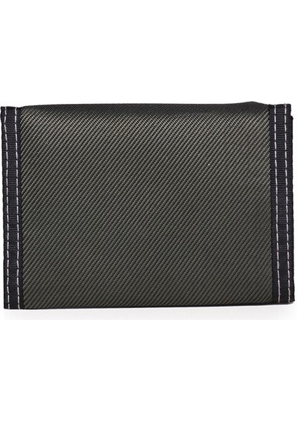 Gençler Tuval Kısa Cüzdan Para Cepli Velcro Kımlık Kredi Kartı Tutucu Erkek Öğrenci Fermuar Üç Katlı Çanta Carteira Erkekler Için (Yurt Dışından) indirimleri