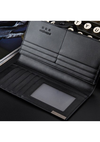 Pittenberg Erkek Uzun Cüzdan Moda Gençlik Toka Cüzdan Japon ve Kore Trend Öğrenci Cüzdan Gelgit Kart Çantası (Yurt Dışından) fiyatları