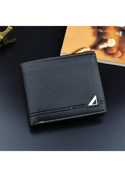Erkek Cüzdan Çanta Pu Yüksek Kapasiteli Mini Para Para Kartları Tutucu Için Dayanıklı Moda (Yurt Dışından)