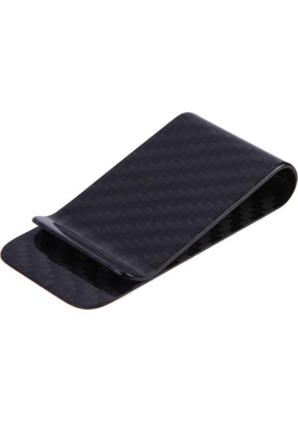 Microgood Karbon Fiber Doku Cüzdan Çanta Para Kesme Makinesi Cep Kredi Kartı Nakit Tutucu (Yurt Dışından)