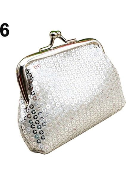 Microgood Moda Kadın Payetler Toka Mini Değişim Bozuk Para Cüzdanı Debriyaj Kullanışlı Cüzdan Çanta (Yurt Dışından) indirimleri