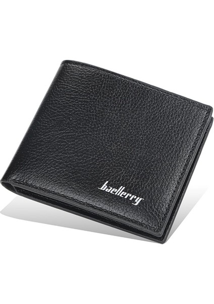 Cüzdan Katlanır Kısa Mat Ince Erkek Cüzdan (Yurt Dışından)