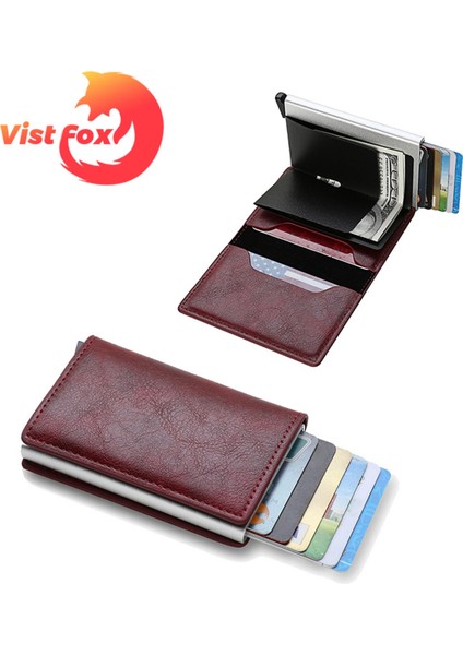 Vist Fox Erkek Cüzdan Çok Fonksiyonlu Erkek Cüzdan Rfıd Kımlık Kredi Banka Kartı Sahibi (Yurt Dışından) modelleri