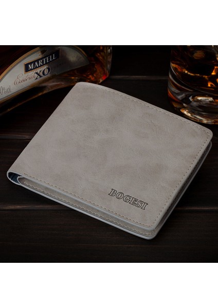 Ince Cüzdan Erkek Retro Kısa Cüzdan Erkek Bogesi Tek Parça Saç Cüzdan Noktası (Yurt Dışından) fiyatları