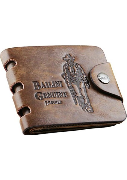 Yeni Deri Vintage Kısa Erkek Cüzdan Erkek Para Çantası Çile Oymak Küçük Cüzdan Erkek Debriyaj Çanta Kart Tutucu Para Cebi (Yurt Dışından)