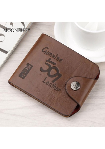 Deri Bağbozumu Cüzdan Erkek Para Çantası Çanta Erkek Debriyaj Kart Tutucu Oymak Erkek Cüzdan Para Cebi Carteira (Yurt Dışından)