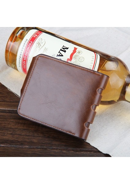 Deri Bağbozumu Cüzdan Erkek Para Çantası Çanta Erkek Debriyaj Kart Tutucu Oymak Erkek Cüzdan Para Cebi Carteira (Yurt Dışından) fırsatları