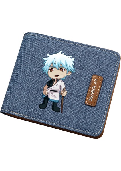 Japonya Anime Gintama Cüzdan Erkek Kadın Kısa Baskı Carteira Bifold Cüzdan Gençler Öğrenci Kanvas Cüzdan Çocuklar Para Kartı Çanta (Yurt Dışından) indirimleri