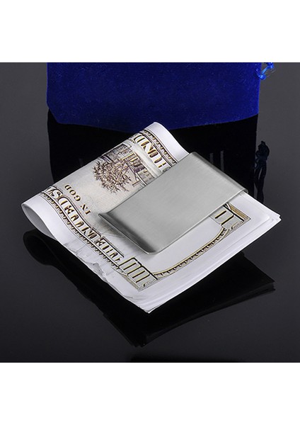 Microgood Paslanmaz Çelik Gümüş Renk Ince Para Klipsi Çanta Cüzdan Kredi Kartı Kimlik Tutucu (Yurt Dışından) modelleri