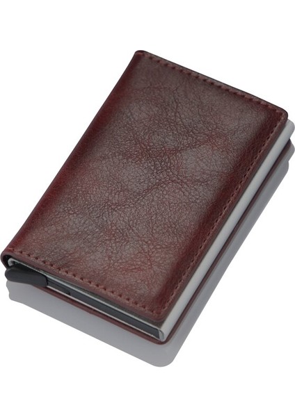 Yeni Erkek Kadın Akıllı Rfıd Cüzdan Kart Sahibinin Moda Çanta Alüminyum Alaşımlı Ticari Kredi Bankası Kart Sahibinin Rahat Mini Cüzdan (Yurt Dışından) indirimleri