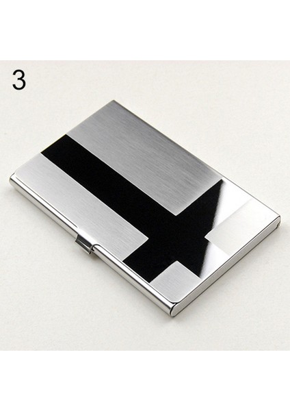 Microgood Moda Paslanmaz Çelik Kasa Cep Kutusu Iş Kimliği Kredi Kartı Tutucu Kapağı (Yurt Dışından) fiyatları