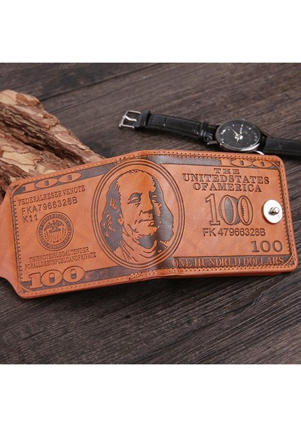 Abd Doları Desen Cüzdan Erkek Kısa Çantalar Kartları Kımlık Tutucu Erkek Cüzdan Çanta Kısa Erkek Çanta Carteira Masculina (Yurt Dışından) fiyatları