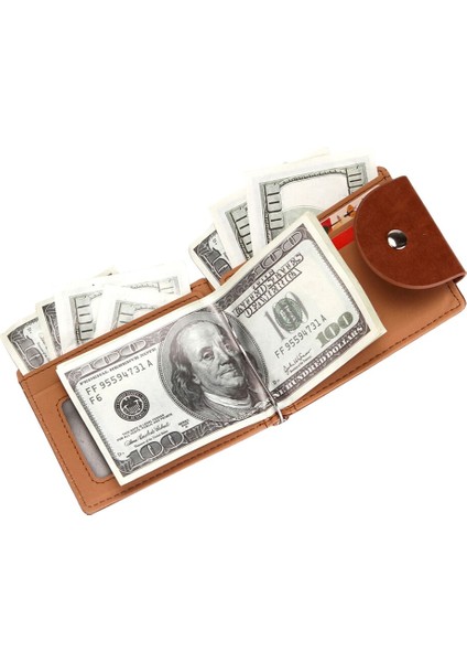 Erkek Cüzdan Pu Yaratıcı Moda Erkek Cüzdan Taşınabilir Çanta Kart Sahipleri ile Ol Iş Nakit Konteyner Baba Koca Için (Yurt Dışından) fiyatları