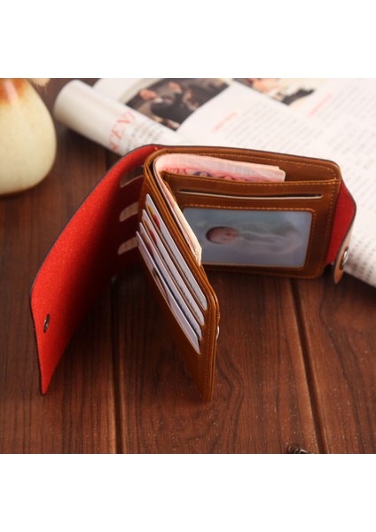 Erkek Cüzdan Bifold Kompakt Suni Deri Bifold Suni Deri Erkek Cüzdan (Yurt Dışından)