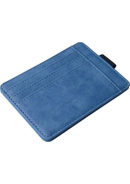 Elastik Bant Kart Sahibinin Yaratıcı Cüzdan Erkek Ehliyet Kart Tutucu Kart Sahibinin Pu Bozuk Para Cüzdanı Mavi (Yurt Dışından) fiyatları