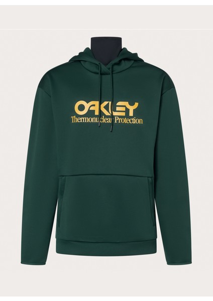 Sarı - Yeşil Erkek Kapüşonlu Baskılı Sweatshirt FOA402381 Rıder Long 2.0 Hoodıe