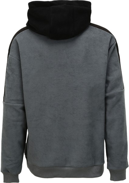 Antrasit Erkek Kapüşon Yaka Polar Sweatshırt A10140129008010_3W ml Booro 7LE-102 fiyatları