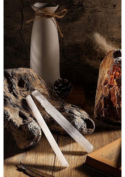 Sertifikalı Selenit Taşı Çubuk (6-8 Cm) fiyatları