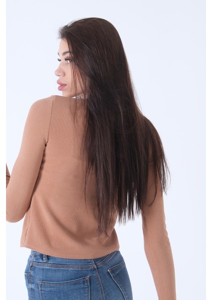 Camel Örme Bisiklet Yaka Kazak 0103013.09 fırsatları