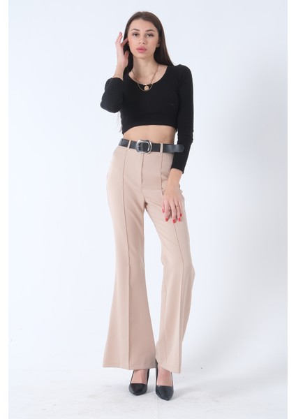 Bej Çima Dikişli Ispanyol Pantolon 0303950.55 fiyatları
