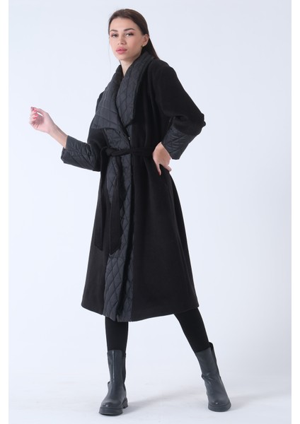 Siyah Kapitone Detaylı Kaban 44510337.01 fiyatları