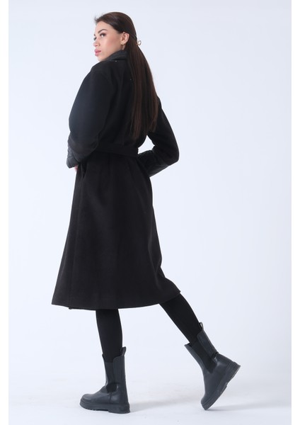 Siyah Kapitone Detaylı Kaban 44510337.01 modelleri