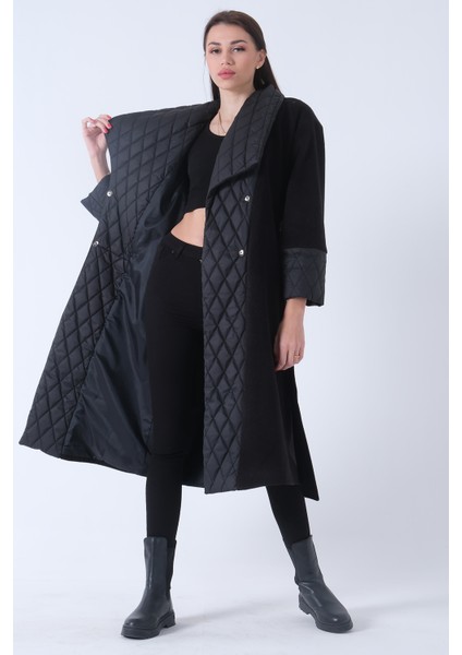 Siyah Kapitone Detaylı Kaban 44510337.01 indirimleri