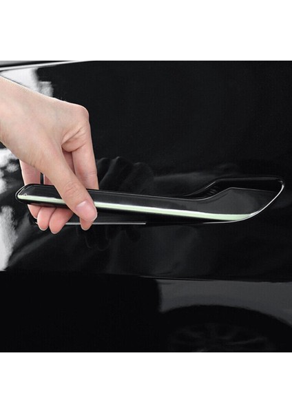 Chargenova Tesla Model Y Kapı Kolu Kaplama - Karanlıkta Parlar - Çizilmeleri Önler