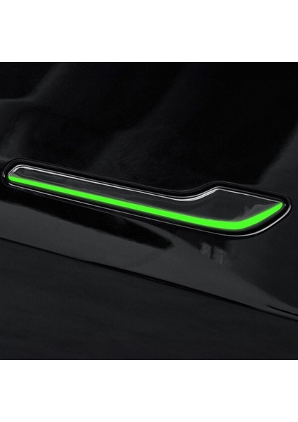 Chargenova Tesla Model Y Kapı Kolu Kaplama - Karanlıkta Parlar - Çizilmeleri Önler