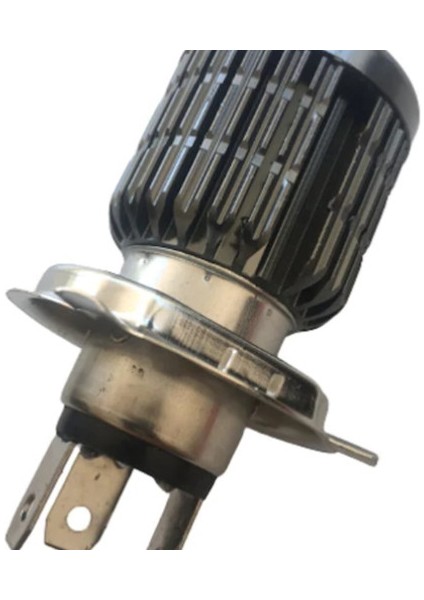 Ampul Far 12 V - 35/35W LED Mercekli 3 Tırnak (H4) (134) Taıyı