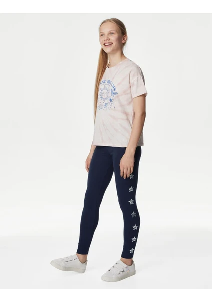 Marks & Spencer Yıldız Desenli Legging Tayt