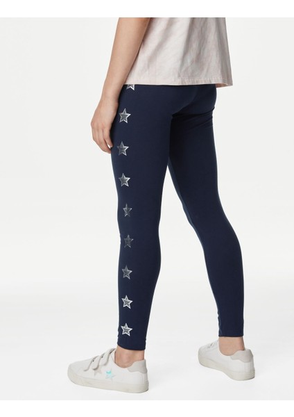 Marks & Spencer Yıldız Desenli Legging Tayt