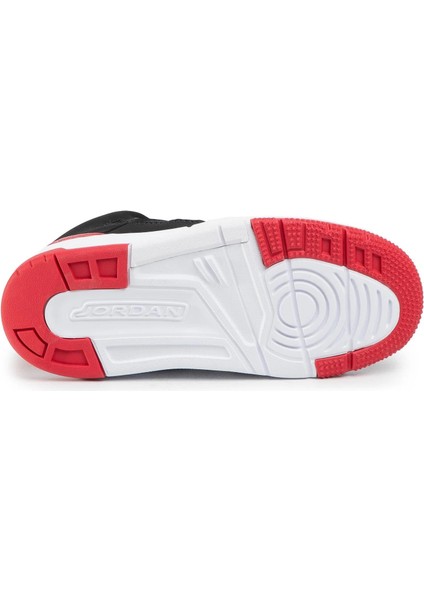 Jordan Max Aura Boys Shoes Leather Hakiki Deri Bilekli Çocuk Spor Ayakkabı Siyah modelleri