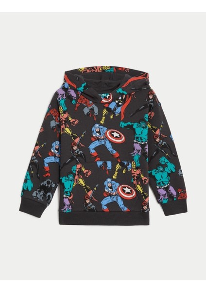 Marks & Spencer Marvel™ Kapüşonlu Sweatshirt