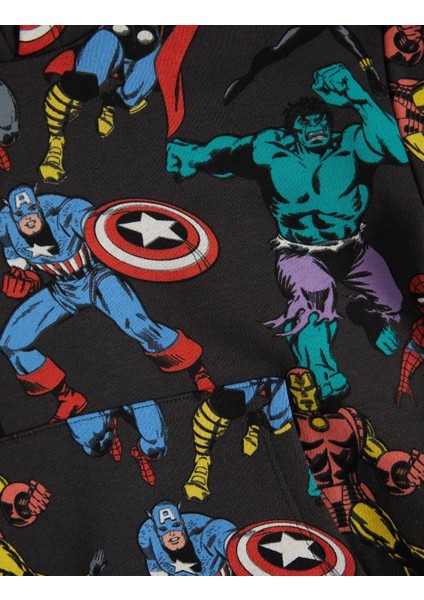 Marks & Spencer Marvel™ Kapüşonlu Sweatshirt