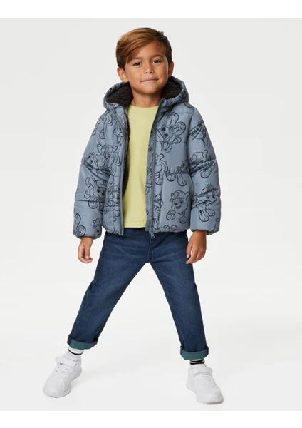 Marks & Spencer Paw Patrol™ Kapüşonlu Puffer Şişme Mont