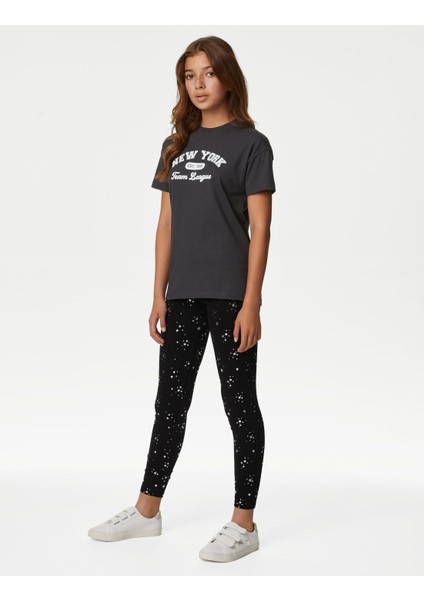 Marks & Spencer Yıldız Desenli Legging Tayt