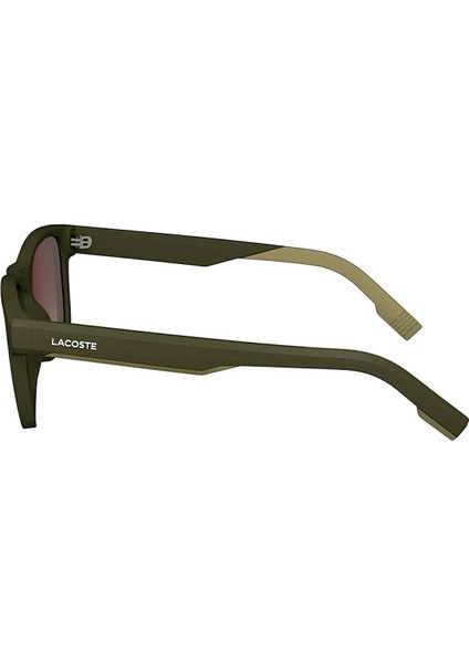 L6018S 201 53 Unisex Dikdörtgen Mat Kahverengi Kemik Güneş Gözlüğü modelleri