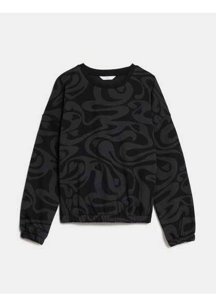 Marks & Spencer Regular Fit Yuvarlak Yaka Sweatshirt