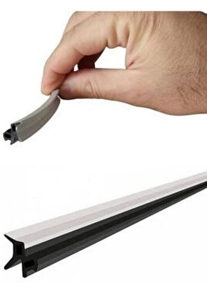 Pak-05 Siyah Kauçuk Yağlı Pvc Kapı Pencere Conta Fitili Tüm Pencerelere Uyumlu 200 Metre modelleri