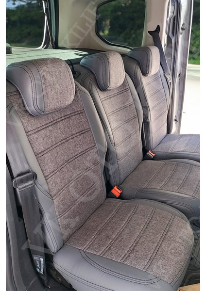 Opel Combo Arka 3'lü Araca Özel Koltuk Kılıfı