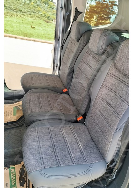 Opel Combo Arka 3'lü Araca Özel Koltuk Kılıfı modelleri