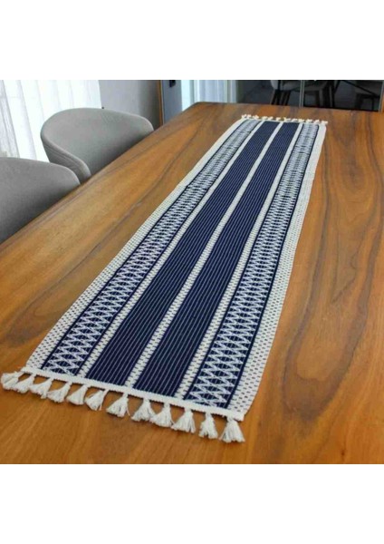 Pamuklu Şal Motif Dantel Örgü Runner 35X150 modelleri