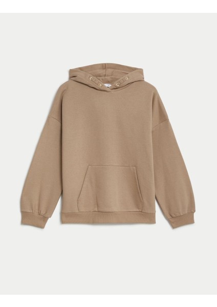 Marks & Spencer Kapüşonlu Oversize Sweatshirt