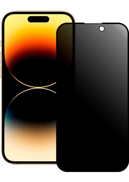 Apple iPhone 15 Pro Max Hayalet Ekran Koruyucu Davin Privacy Seramik Ekran Filmi