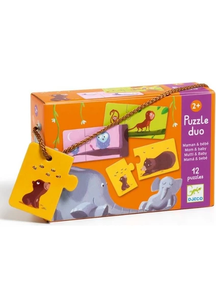 İkili Puzzle/ Duo Mom Baby