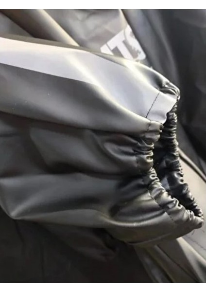 Motosiklet Lüx Pvc Yağmurluk Dikişsiz Frekans Suya ve Rüzgar Karşı Dayanıklı Reflektörlü Yağmurluk fırsatları