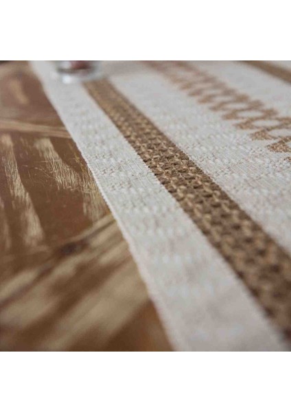 Organik Pamuk Dantel Runner Kilimli Desen 150X35 indirimleri