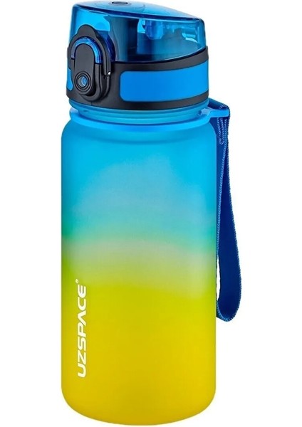 350ML-500ML-800ML-1000ML-1500ML Yeni Koleksiyon Çift Renkli Soft-Touch Serisi Askılı Akıtmaz Motivasyonel Tritan Su Matarası
